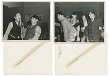 Lot of 19 Shemp Howard 10'' x 8'' Glossy Photos, From Three Stooges Films & Also His Own Films -- Plus 1 Joe Besser 10'' x 8'' Photo -- Very Good -- Full List of 12 Films Online at NateDSanders.com